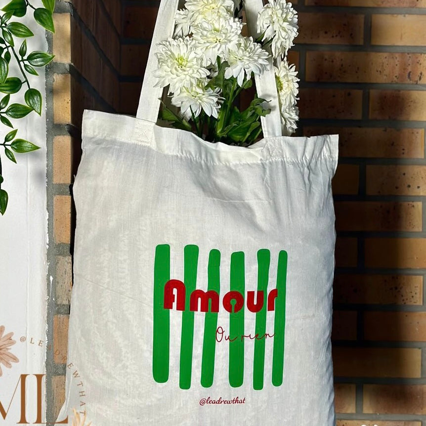 Tote bag - amour