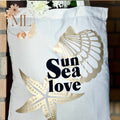 Tote bag - Sun Sea Love