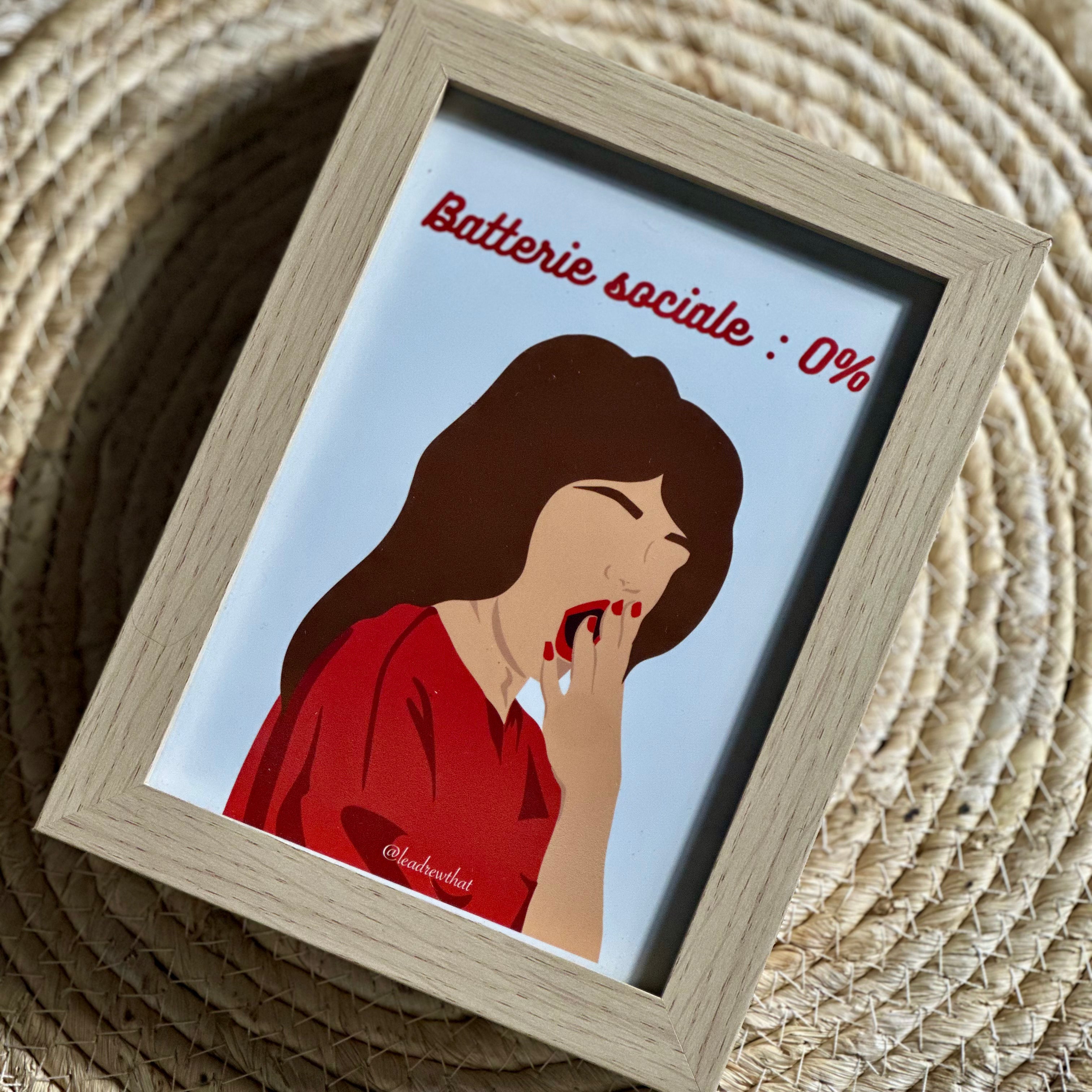 Cadre - Batterie sociale 0%