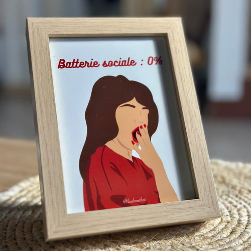 Cadre - Batterie sociale 0%